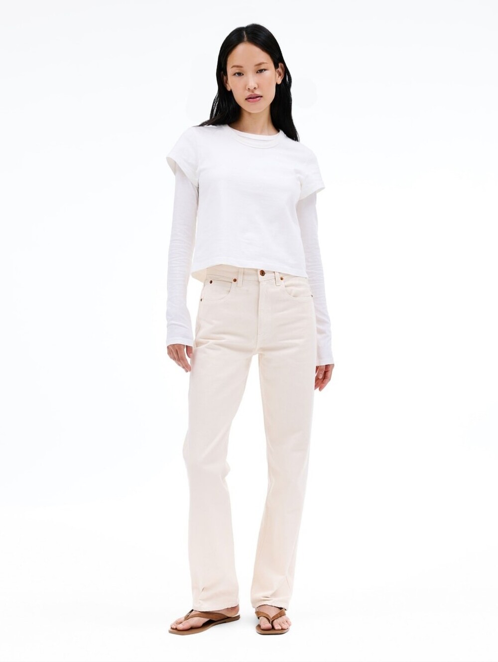 Slvrlake London Highrise Straight Leg Jean